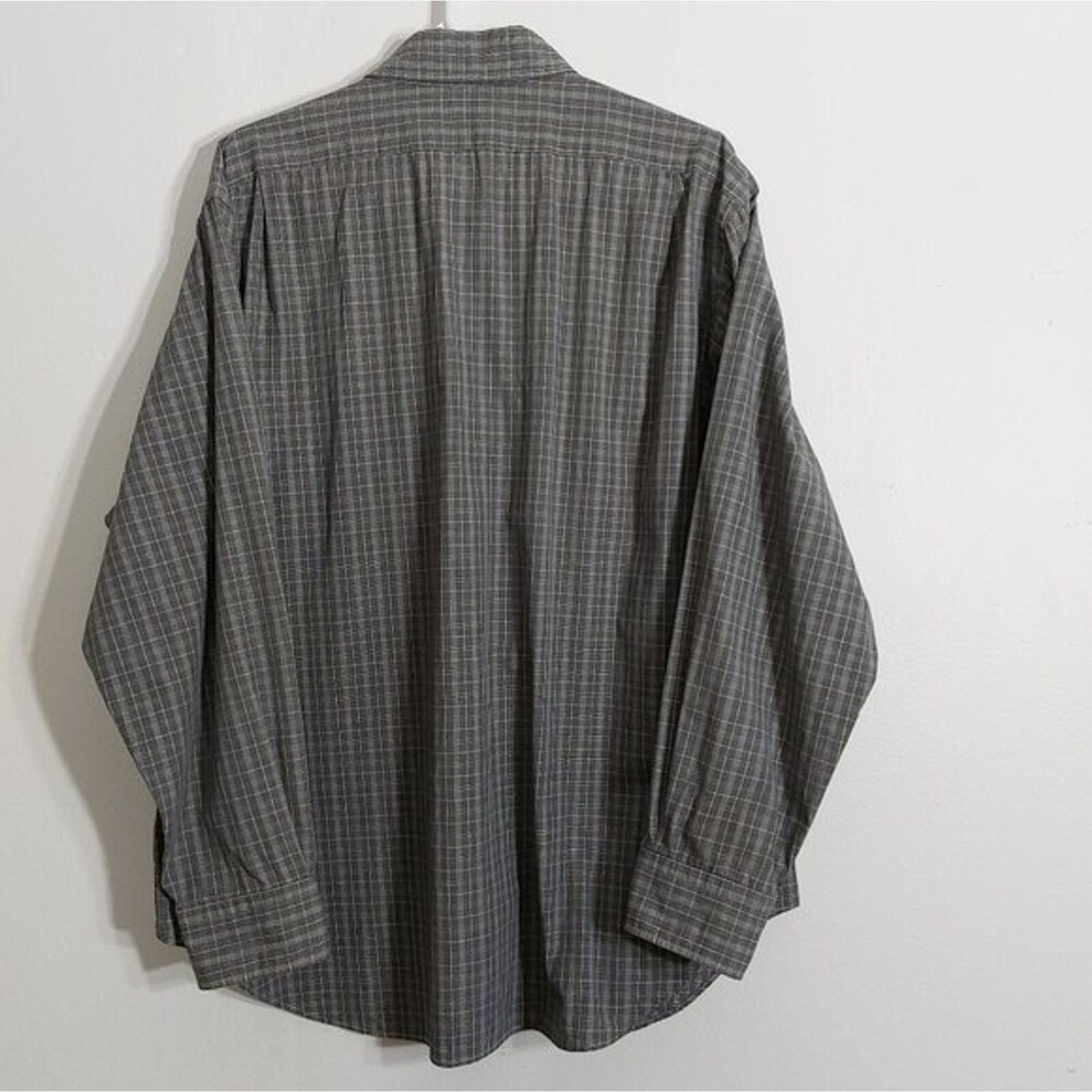 Polo by Ralph Lauren Philip Grey Long Sleeve Button Front Shirt Size 17 34/35 - Picture 8 of 8